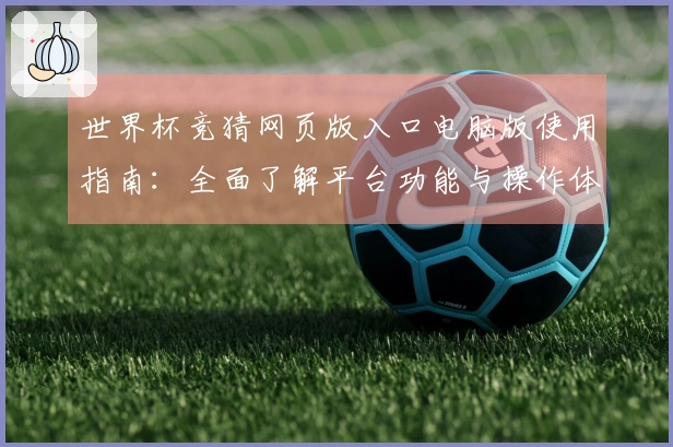 世界杯竞猜网页版入口电脑版使用指南：全面了解平台功能与操作体验