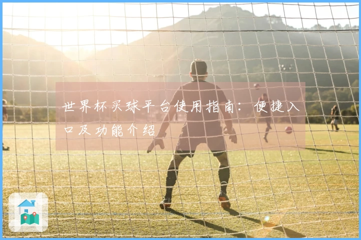 世界杯买球平台使用指南：便捷入口及功能介绍